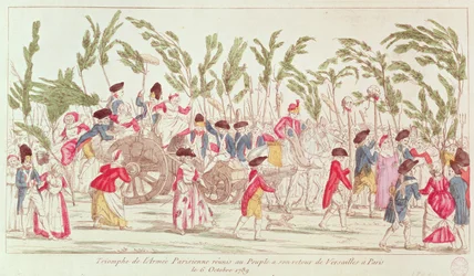 The Triumphant Parisian Army Returning to Paris from Versailles